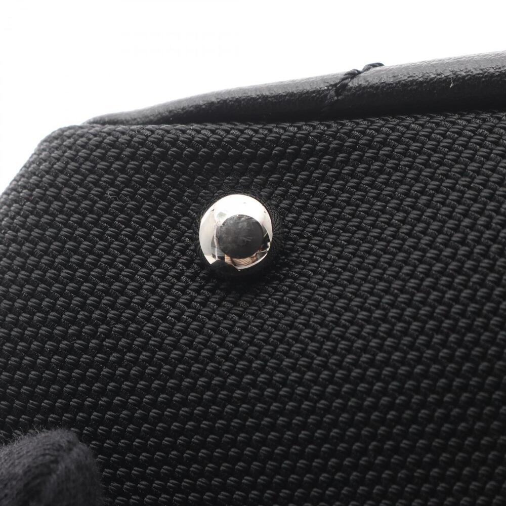 Chanel Paris Biarritz PM Tote Bag Handbag, Coated Canvas Leather, Women's, Bl... - Picture 9 of 9
